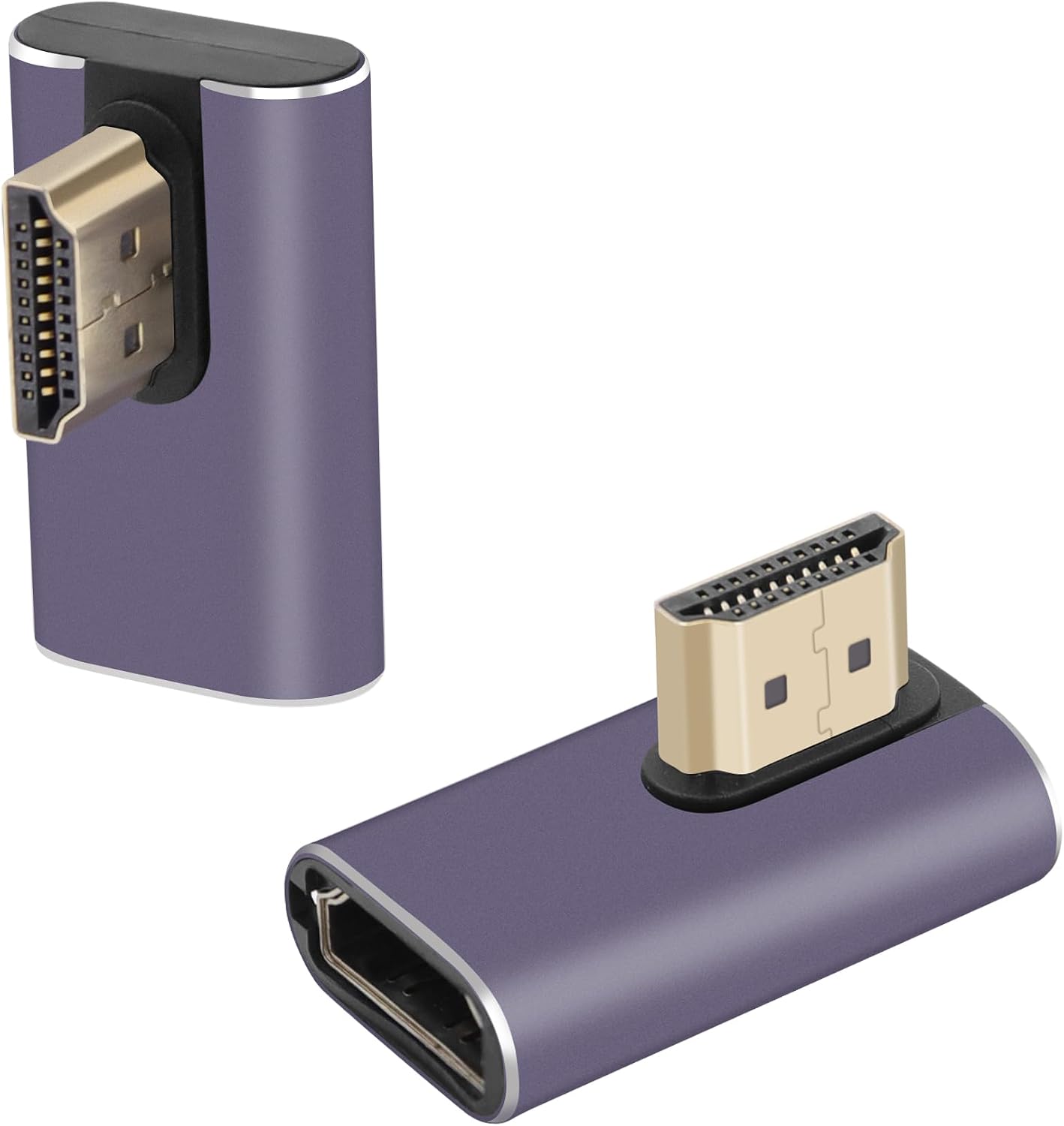 Detalle de RIIEYOCA 8K HDMI adapter 8K@60Hz right angle
