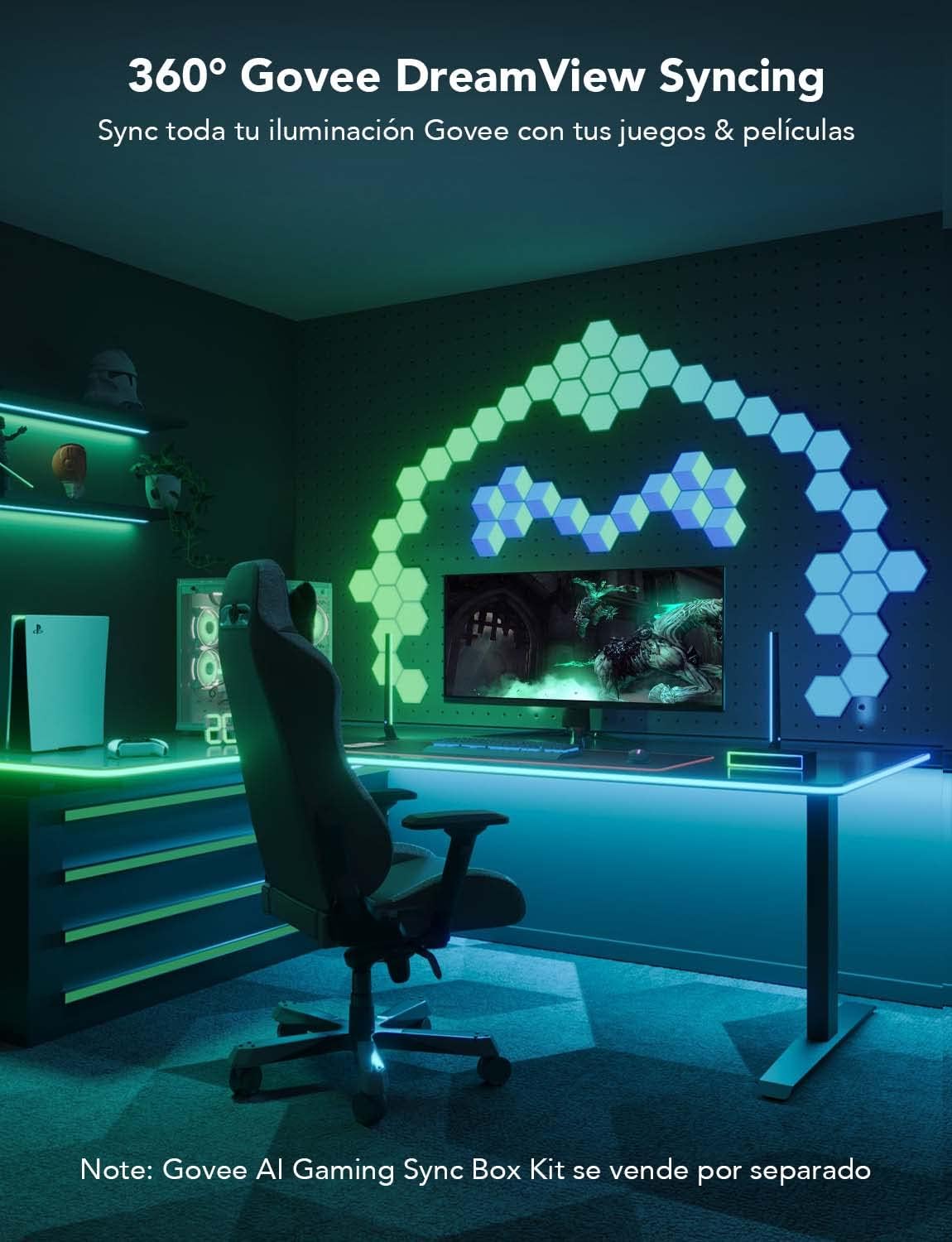Thumbnail 6 de Govee Tira LED Neon 3m RGBIC para Gaming con Razer Chroma