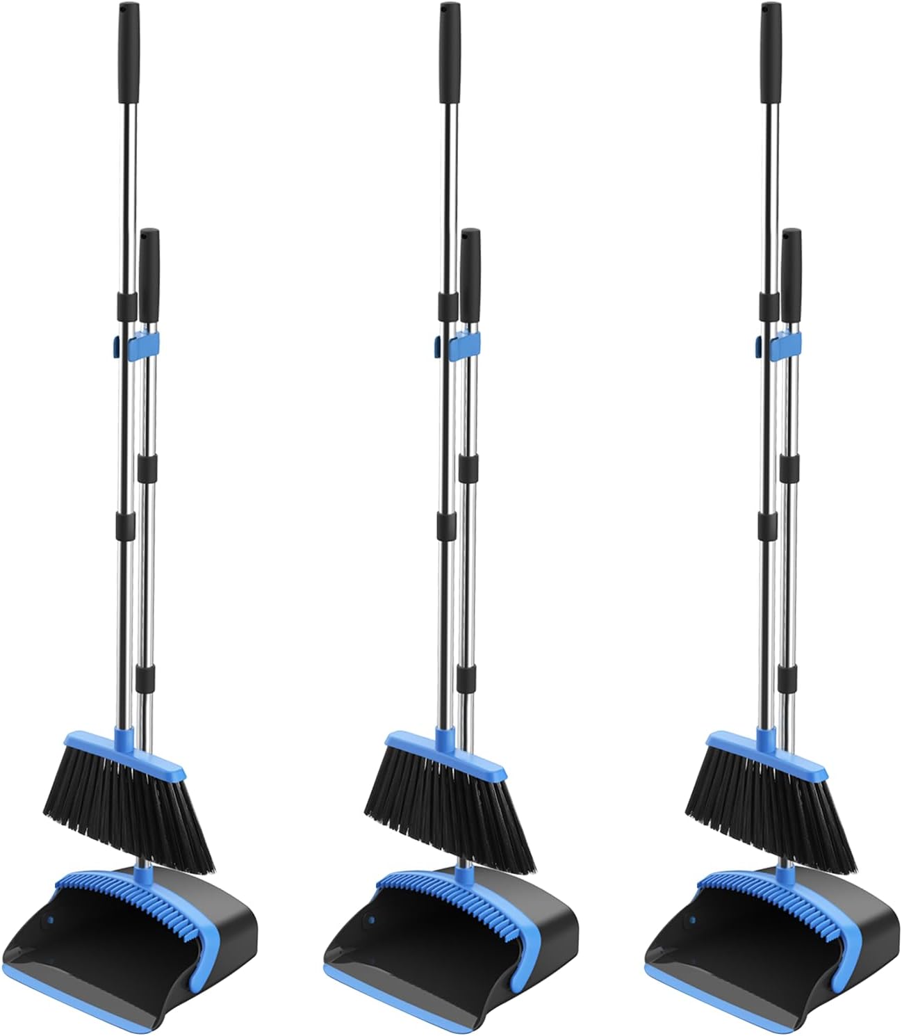 Detalle de NACENA Broom and Dustpan Set 52-In Handle