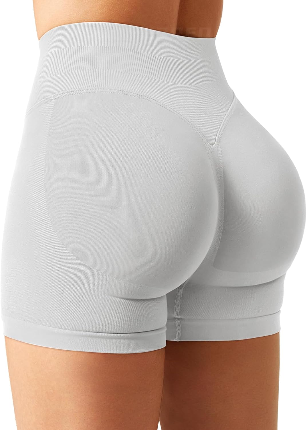 Thumbnail 6 de YEOREO SoftHue Damen Sport Shorts Invisible Scrunch Butt Lifting – 4,5" Seamless, High-Waist