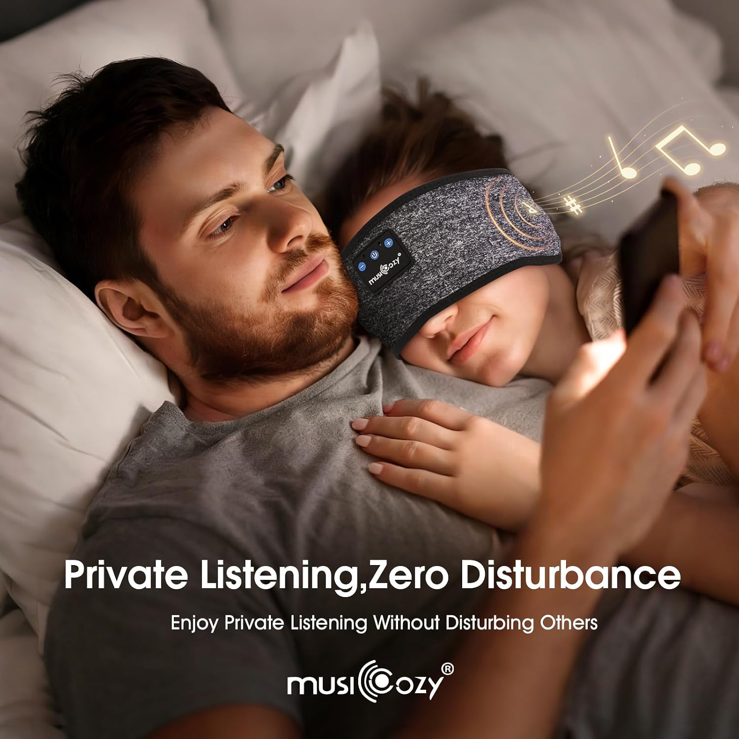 Thumbnail 5 de MUSICOZY Sleep Headphones Headband 16H
