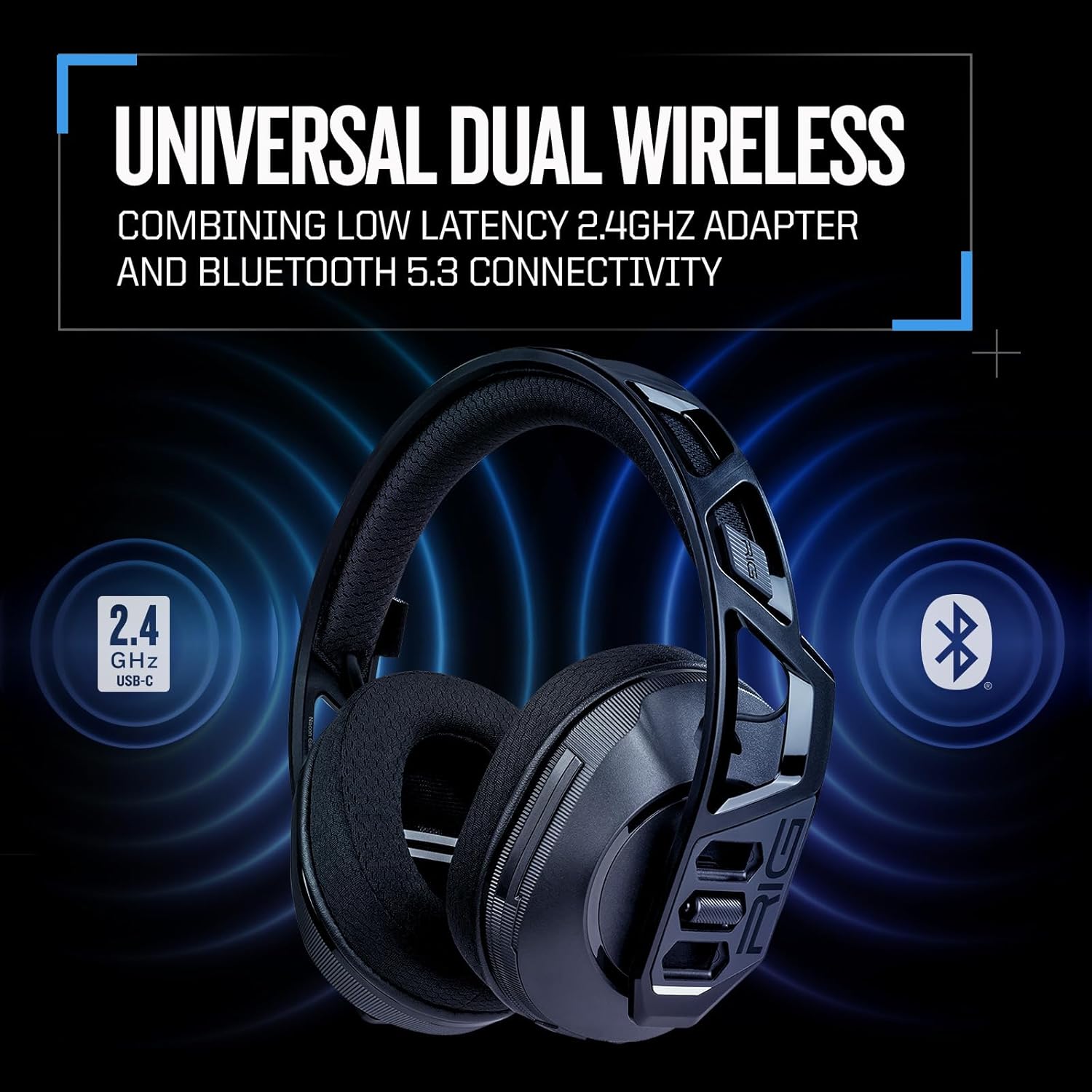 Thumbnail 2 de RIG 600 Pro HX Dual Wireless Universal Gaming Headset (2.4GHz + Bluetooth) for Xbox, PlayStation, Switch, PC & more