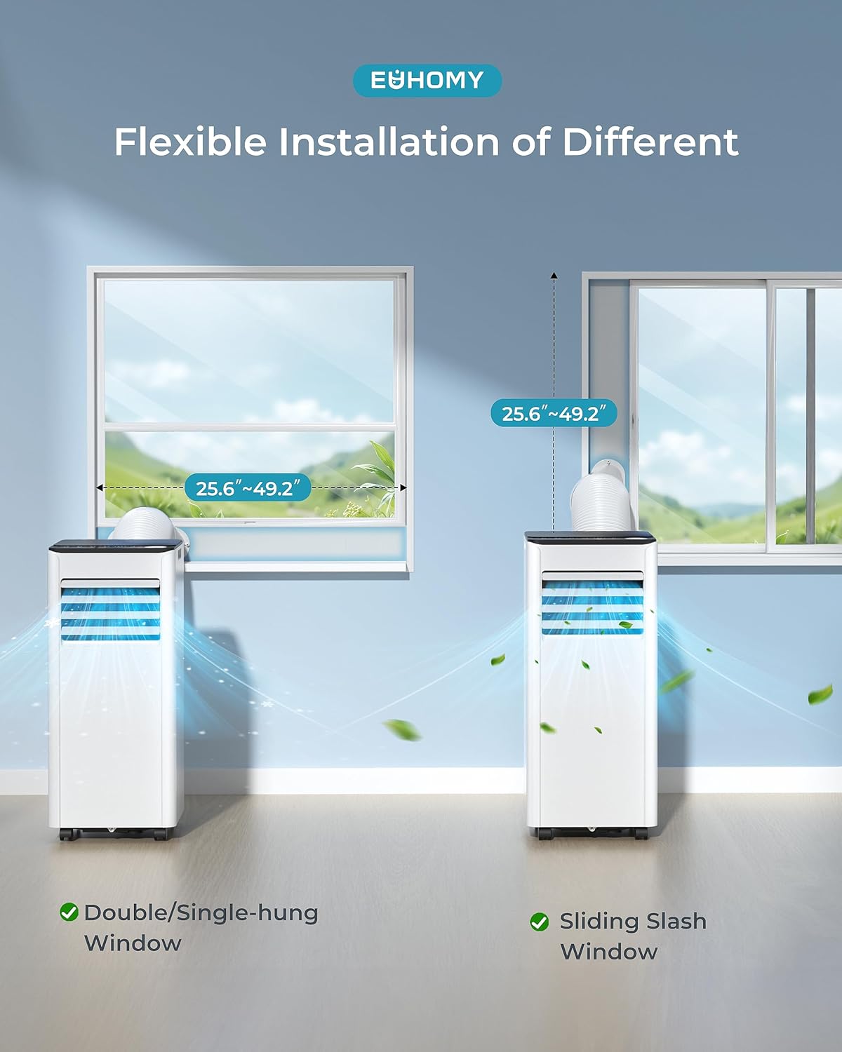 Thumbnail 6 de Air Conditioning Unit - Portable 9000 BTU 4-in-1 with Quiet Operation and Window Kit