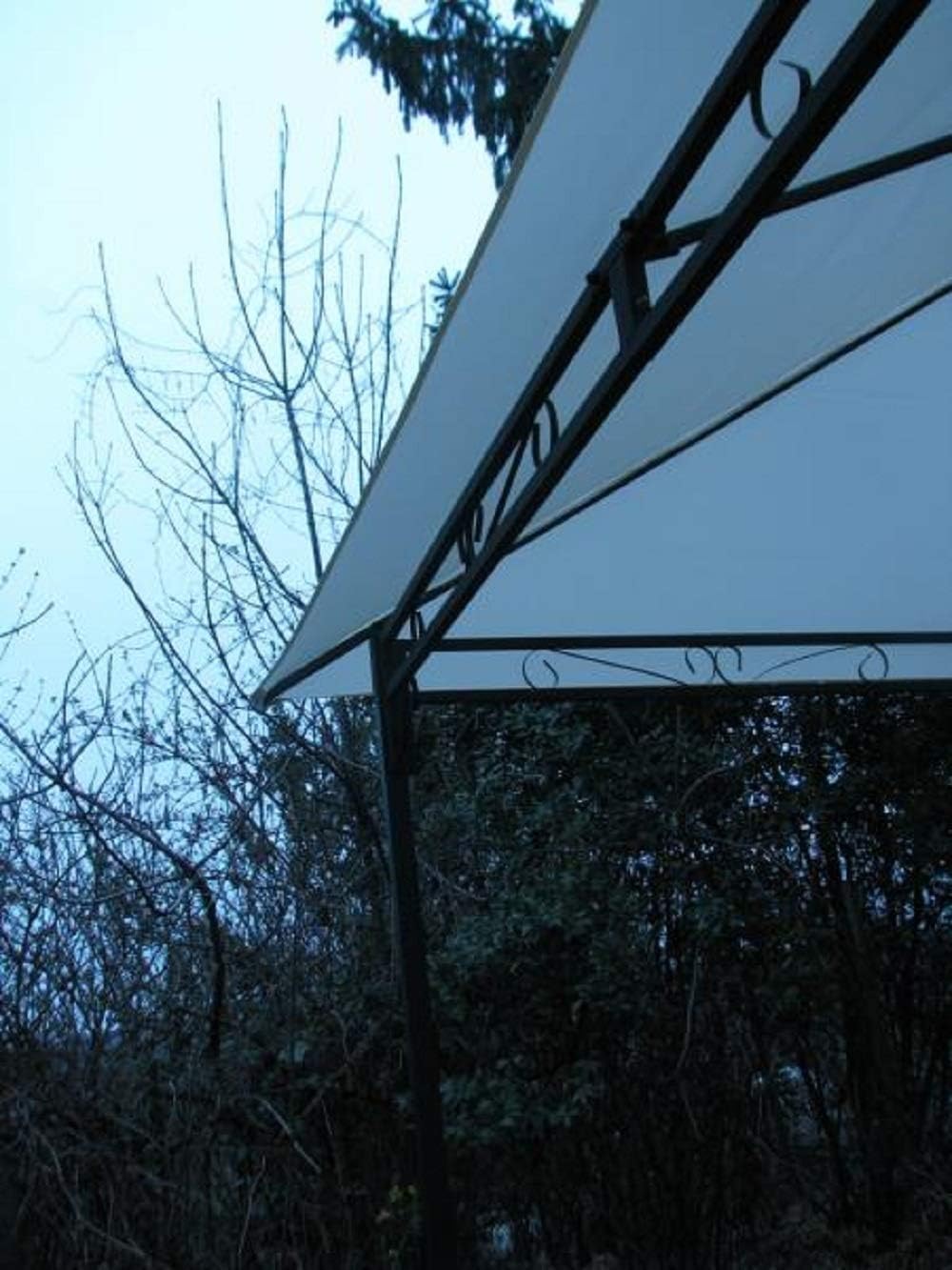 Detalle de Top Toile de Couverture 3x3 m pour tonnelle de Rechange – Écru avec Airvent
