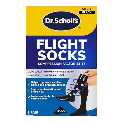 Detalle de Dr. Scholl's Comfortable Flight Socks – Compression Stocking for Travel