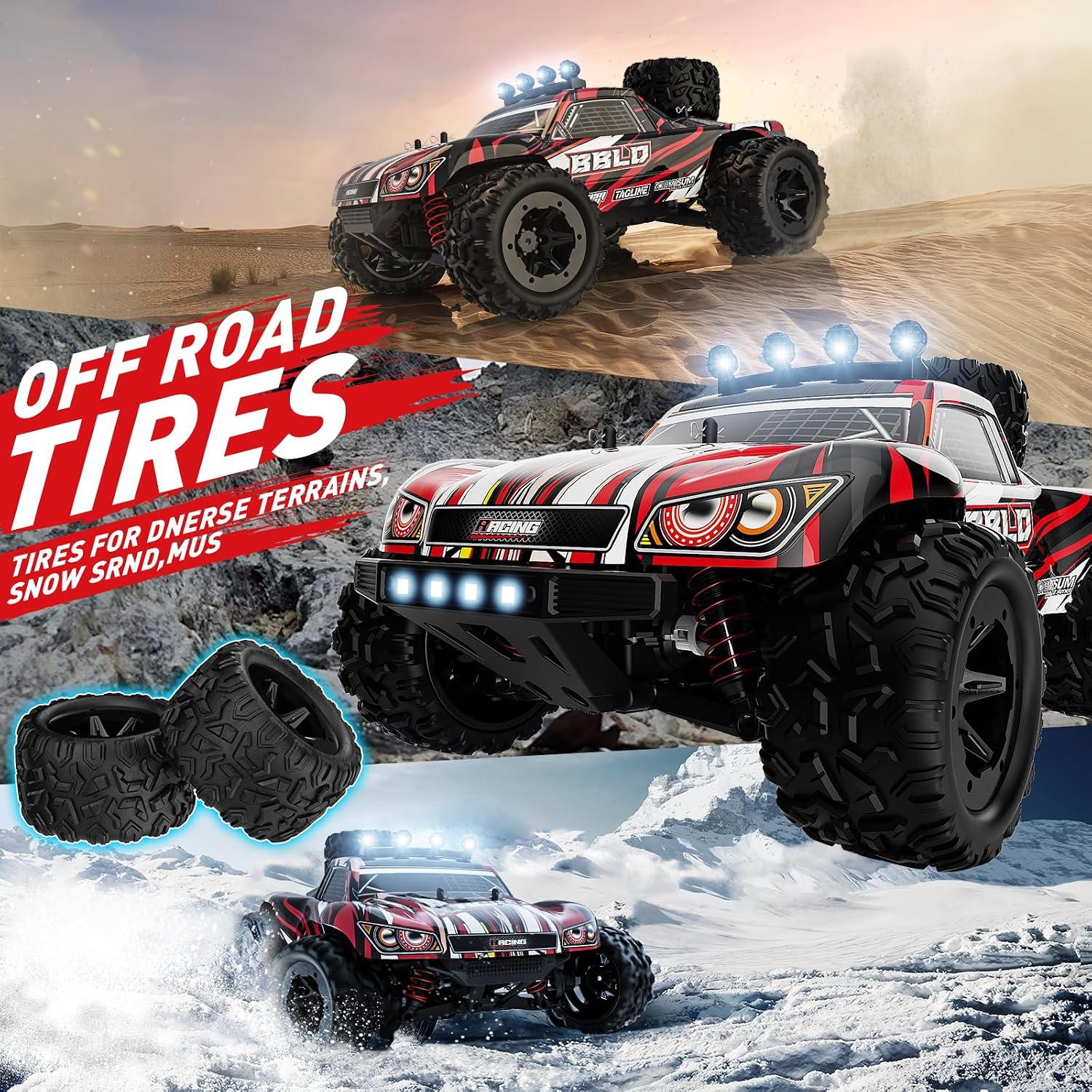 Thumbnail 3 de BBLD 4WD RC Truck 1:18 Scale