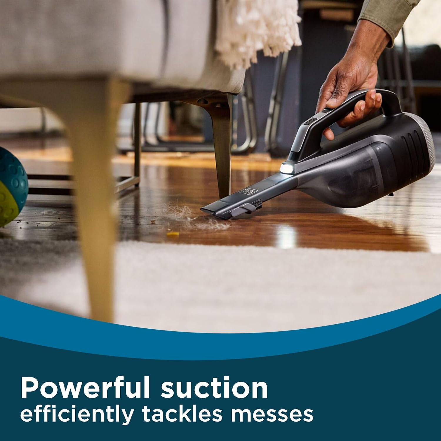 Thumbnail 6 de BLACK+DECKER Dustbuster Reveal HLVD320B42: Cordless Handheld Vacuum with LED Light