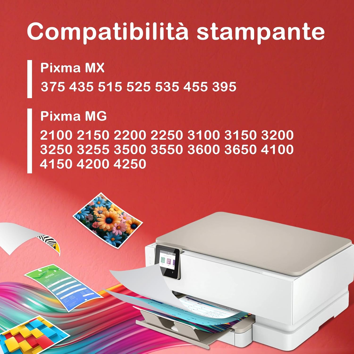 Detalle 2 de TODOINK PG540XL CL541XL Nero e Colore: Cartucce XL per Canon TS/ MG e MX (2 Pack)