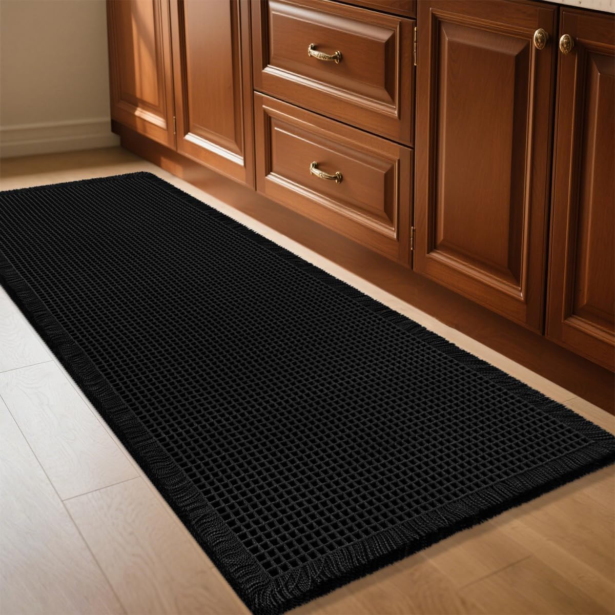 Detalle de IM HOME Waffle Bath Mat 4'x2' — bath mat