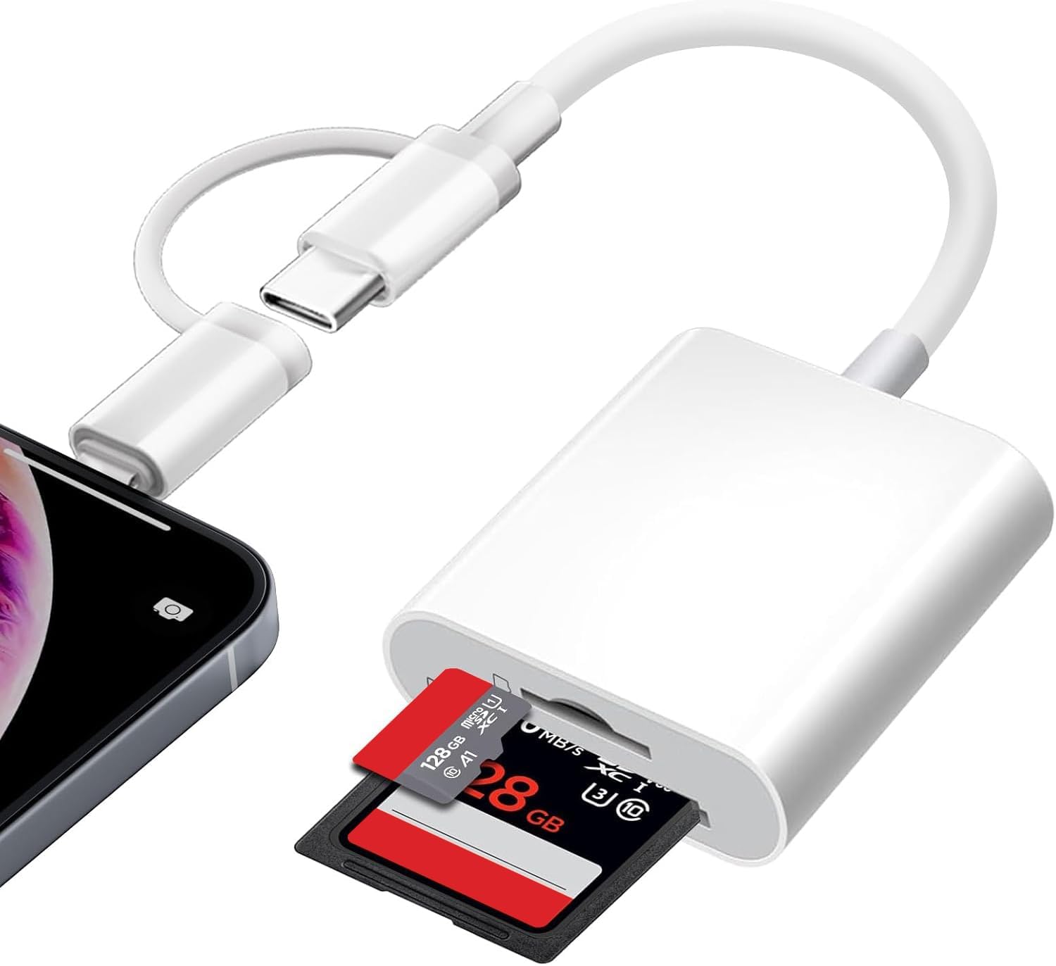 SD Kartenleser iPhone/USB‑C 2 TB