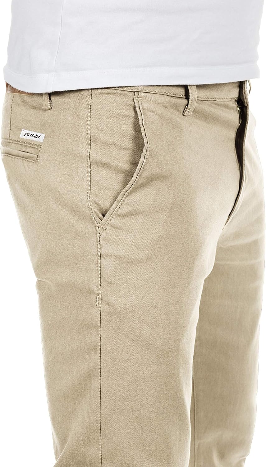 Thumbnail 2 de Yazubi Herren Chino Hose Dustin – Slim Fit Chino mit durchdachtem Detaildesign