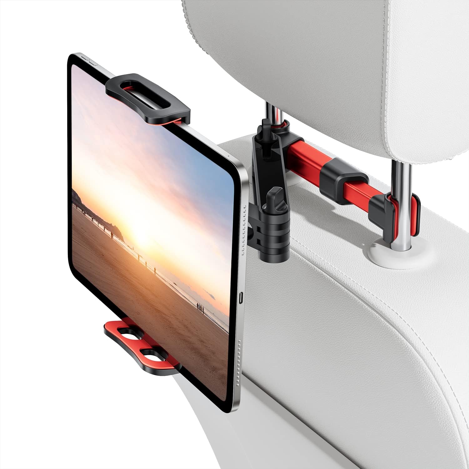 Thumbnail 6 de TRYONE Tablet Halterung Auto – ausziehbare Kopfstützenhalterung für 4,7–11 Zoll Tablets (iPad, Samsung, Kindle Fire, Switch)