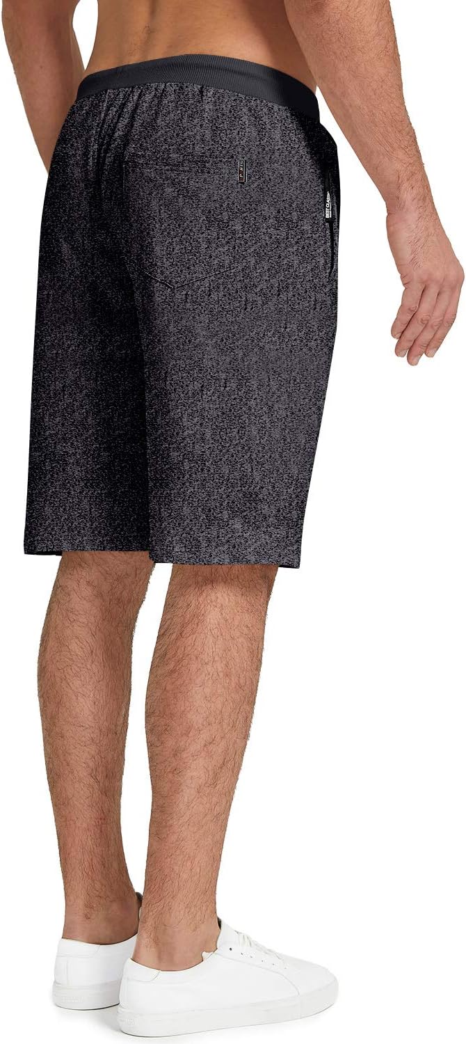 Thumbnail 1 de KUYIGO Men's Summer Casual Shorts with Drawstring and Zip Pockets