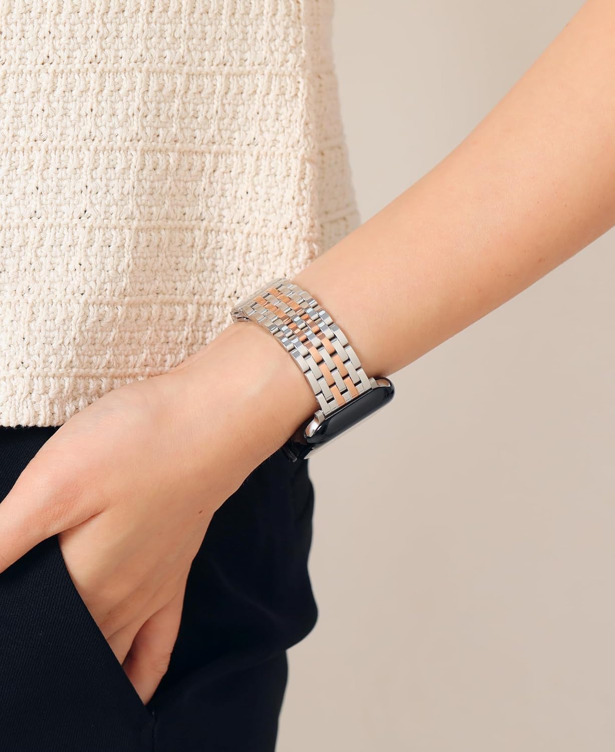 Thumbnail 5 de Seven-link Apple Watch Band for Women