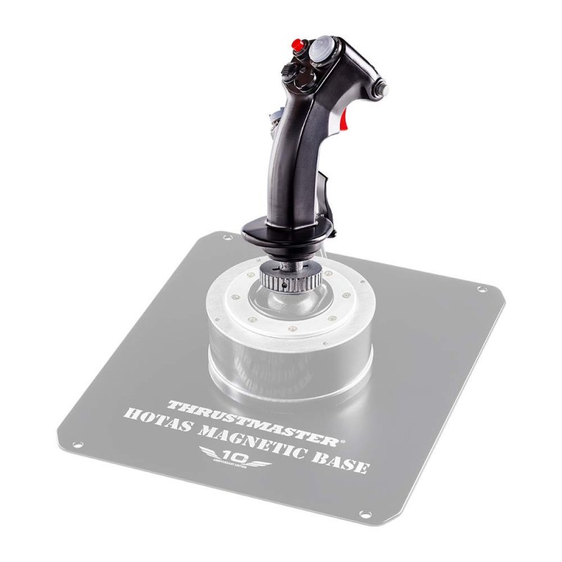Detalle 2 de Thrustmaster F-16C Viper Hotas Add-On Grip: réplica de palanca para PC, con 19 botones y 8 direcciones