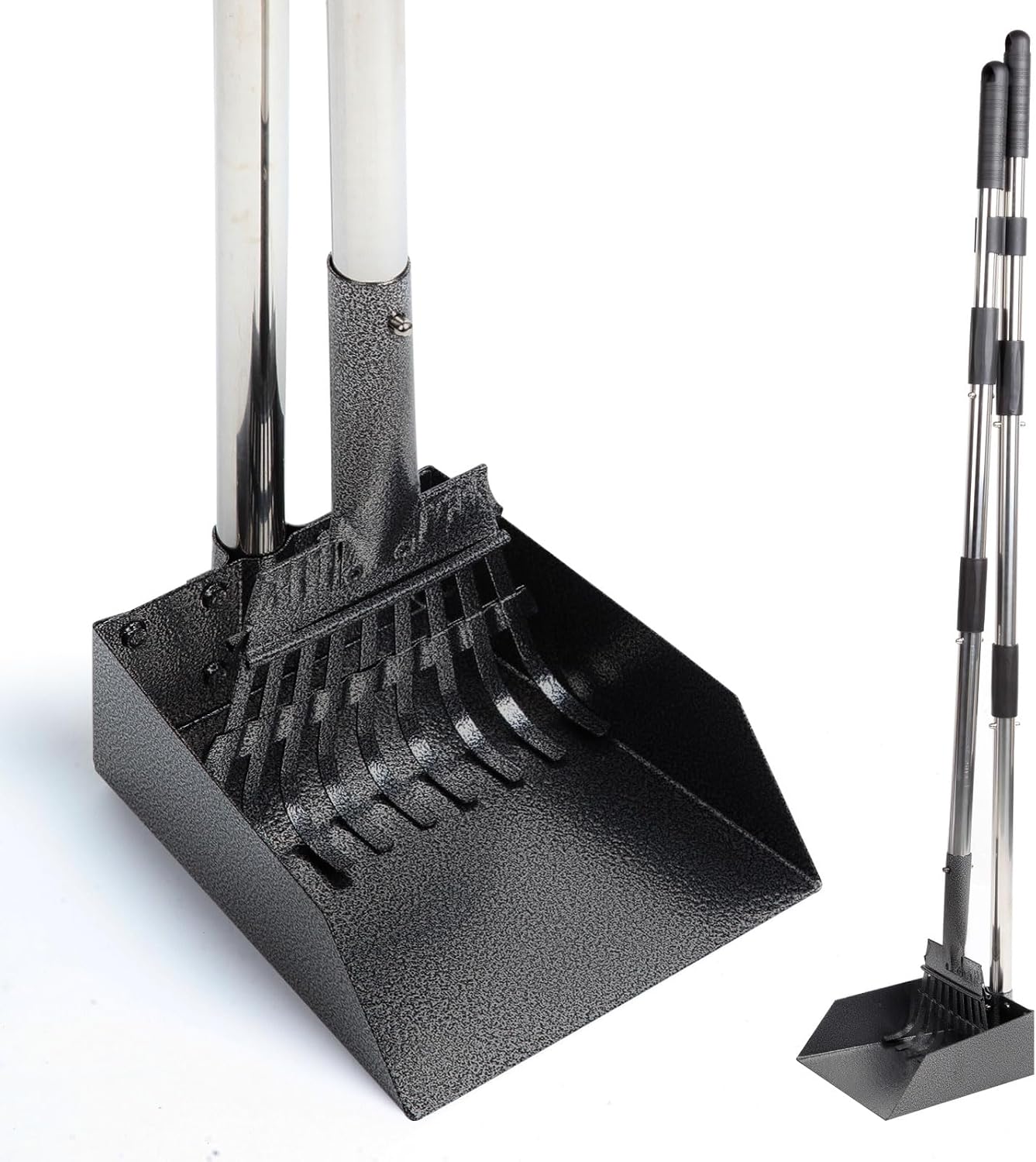Detalle de THRISEED Dog Pooper Scooper Set, stainless steel