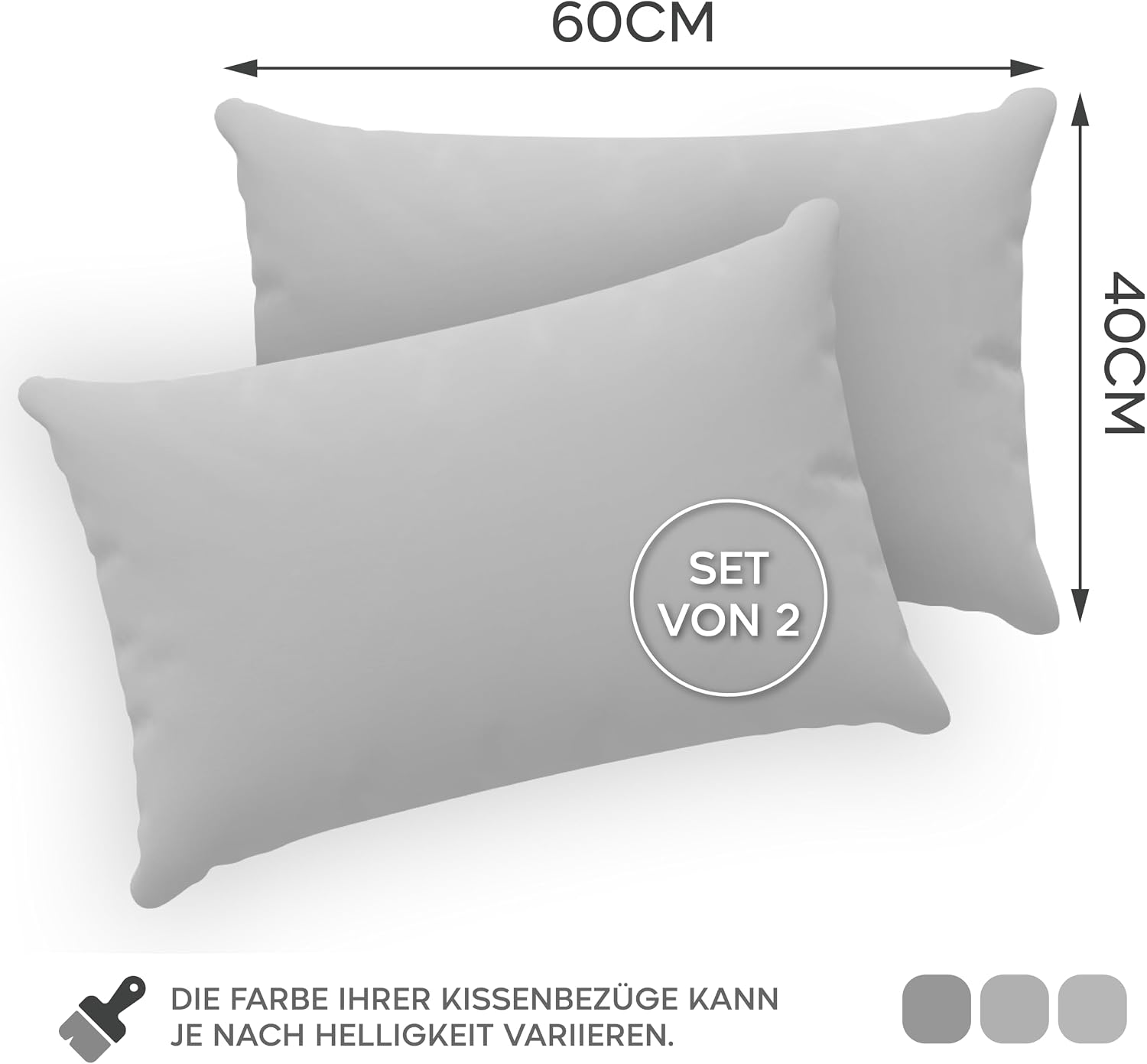 Detalle 2 de Twinzen Kissenbezug 40x60