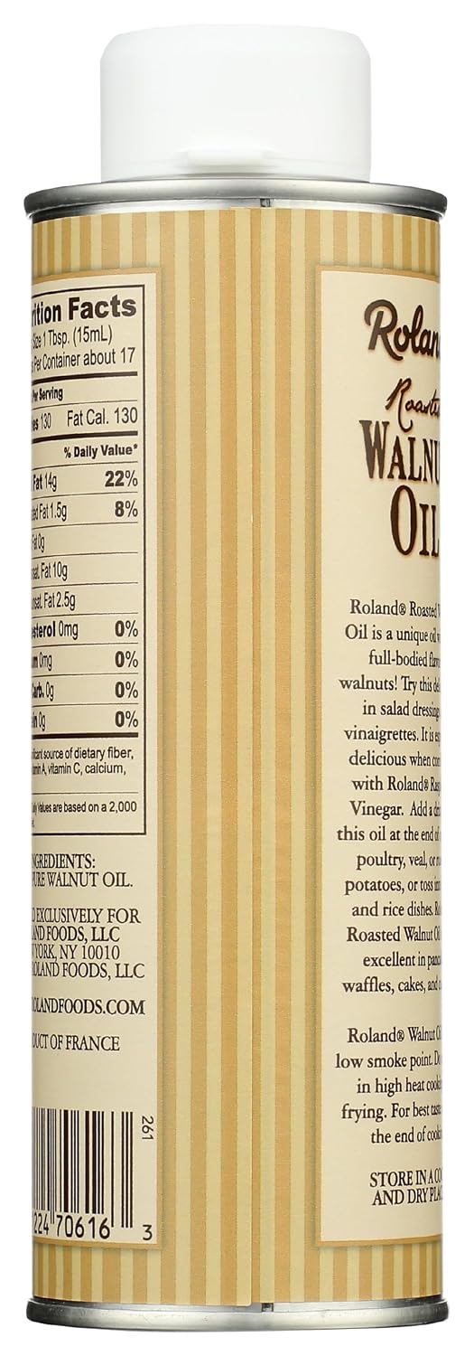 Thumbnail 3 de Roland Foods Roasted Walnut Oil, 8.45 oz, French-Origin Nutty Oil