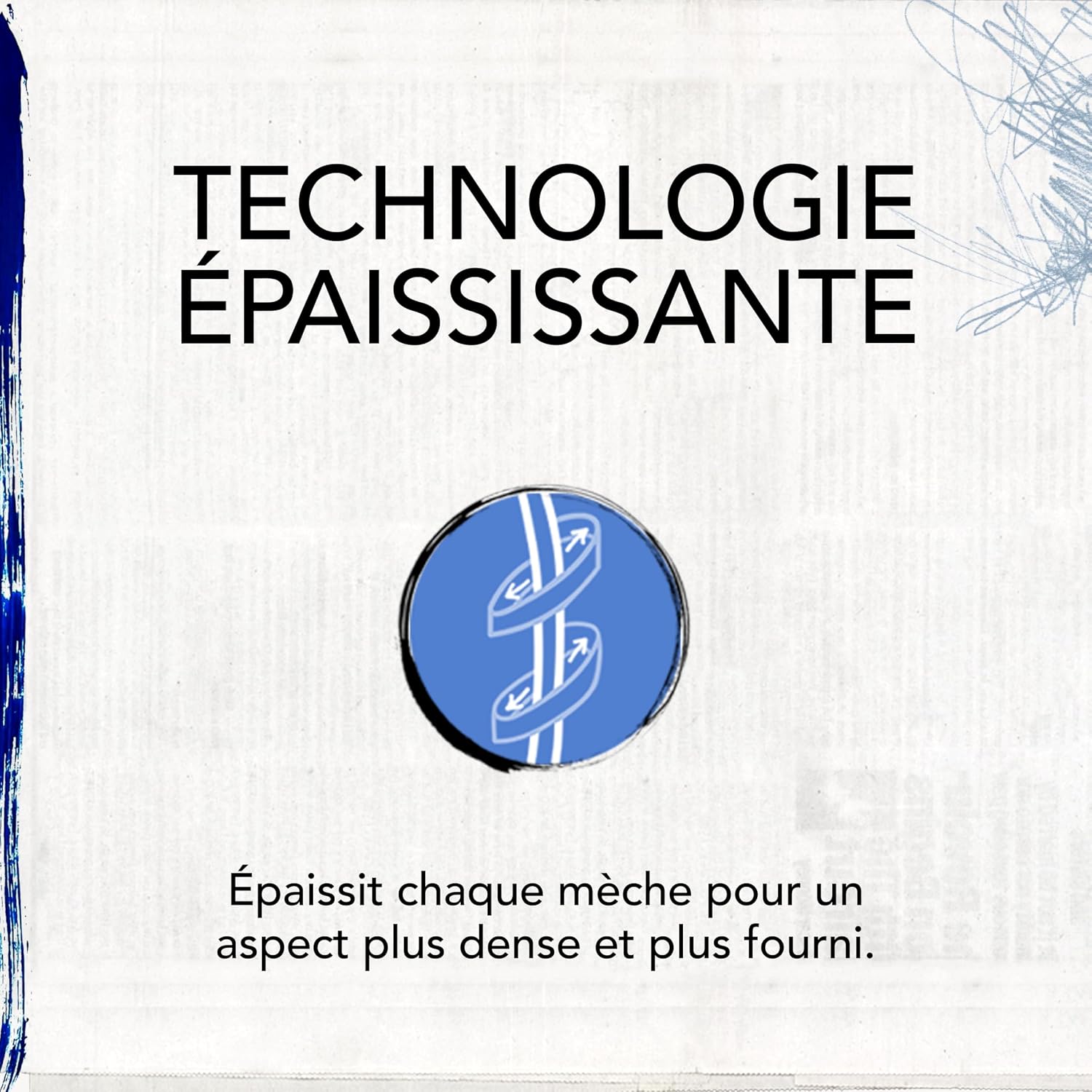 Detalle de Bumble and bumble. Thickening Go Big — Soin repulpant sans rinçage pour cheveux fins à moyens