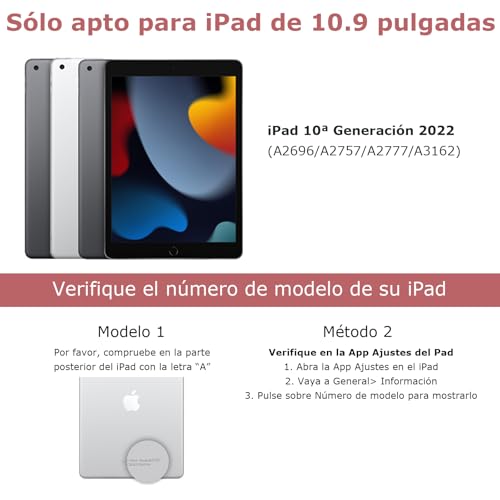 Thumbnail 1 de MMK Funda Teclado iPad 10 Gen 2022 con Touchpad ⌨