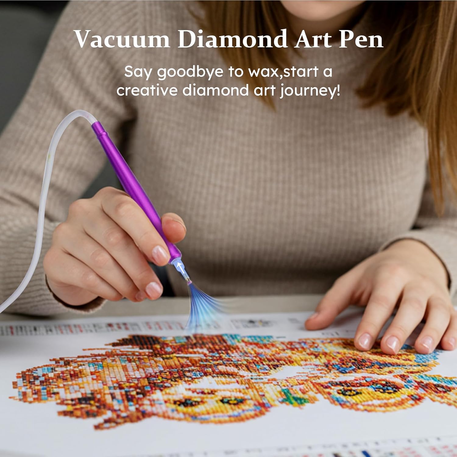 Thumbnail 1 de Stylo électrique PP OPOUNT Diamond Paint ⚙️