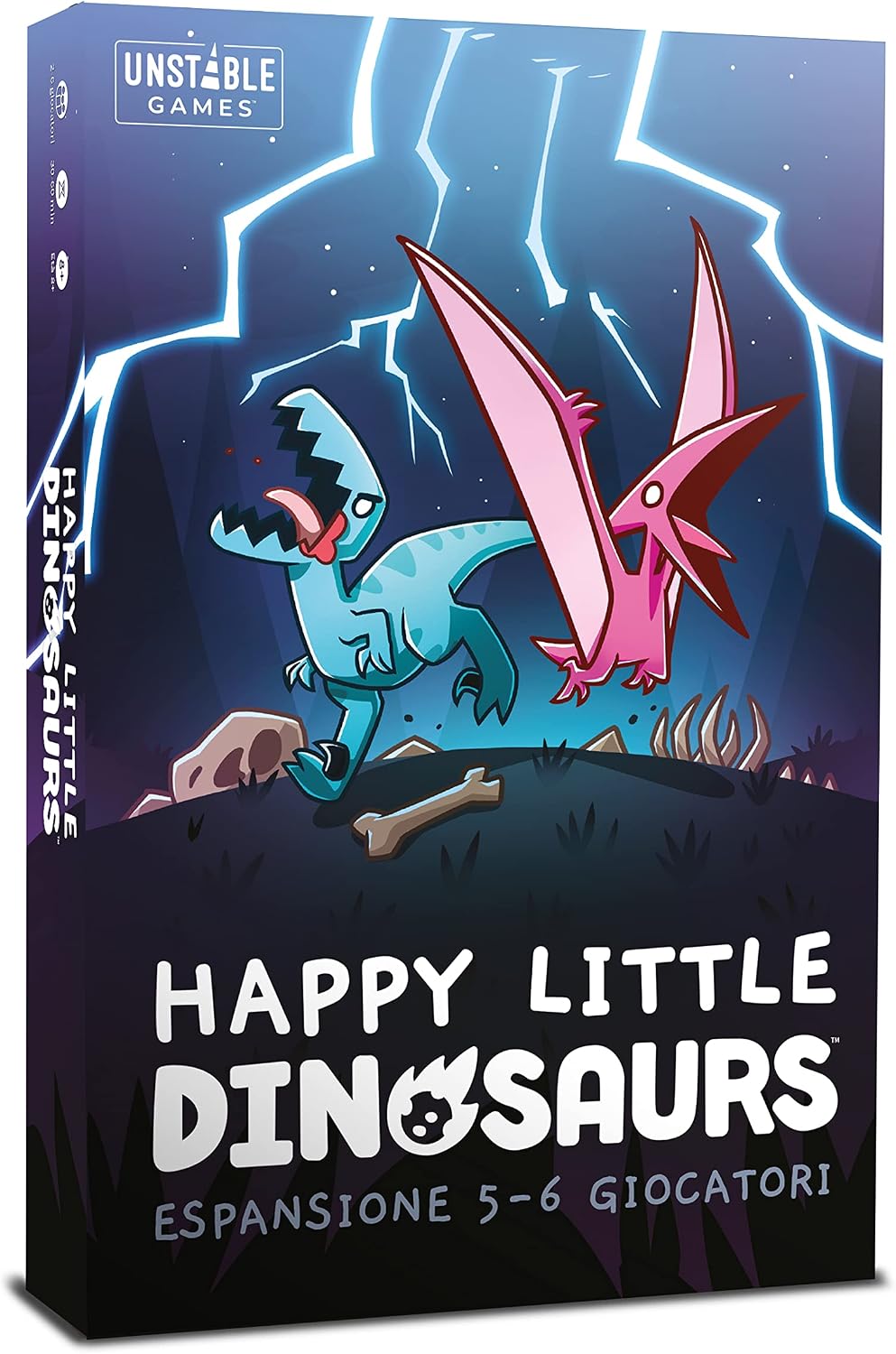 Detalle de Asmodee Happy Little Dinosaurs Erweiterung 5-6 Spieler