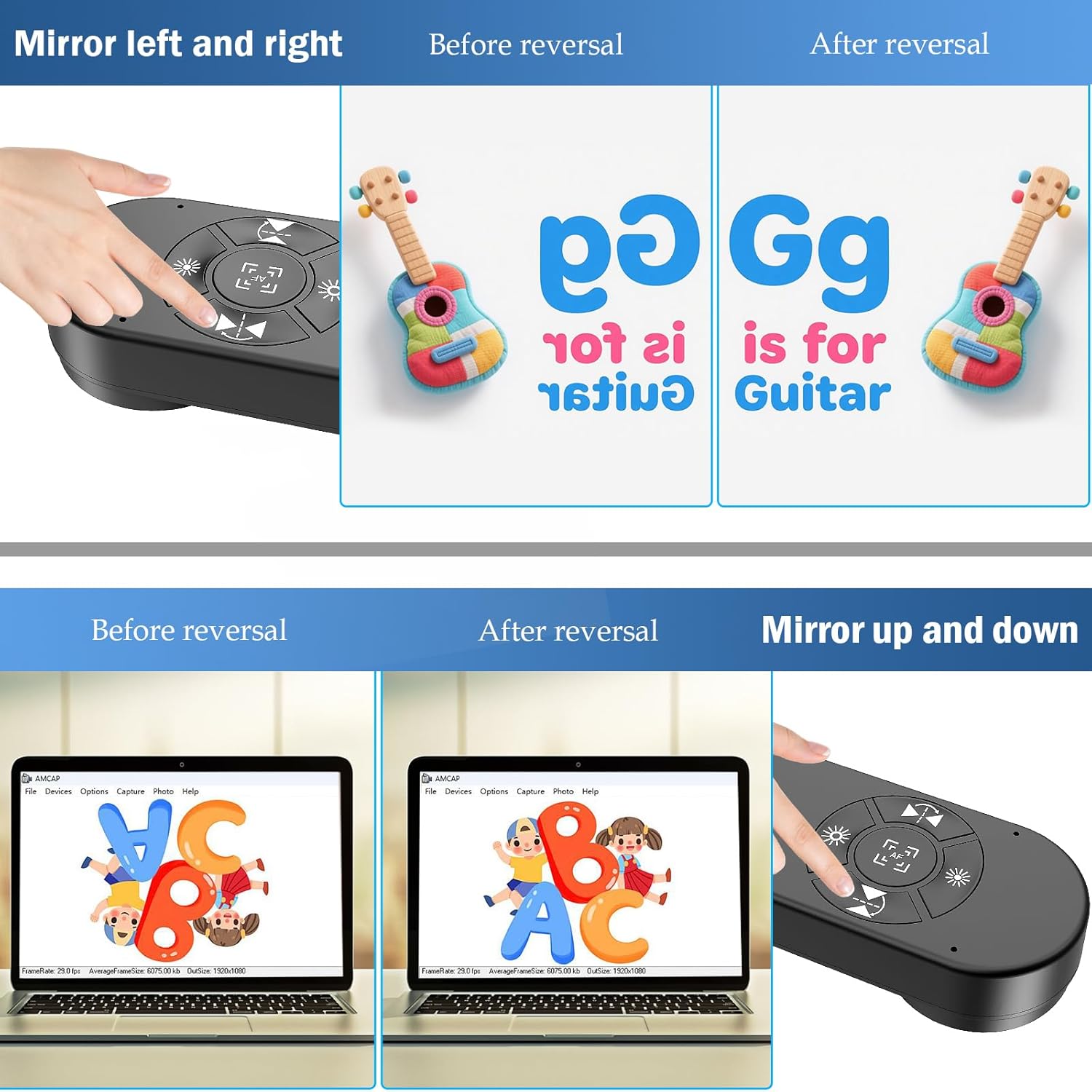 Detalle 2 de Gawervan 8MP USB Document Camera for Teaching & Classroom