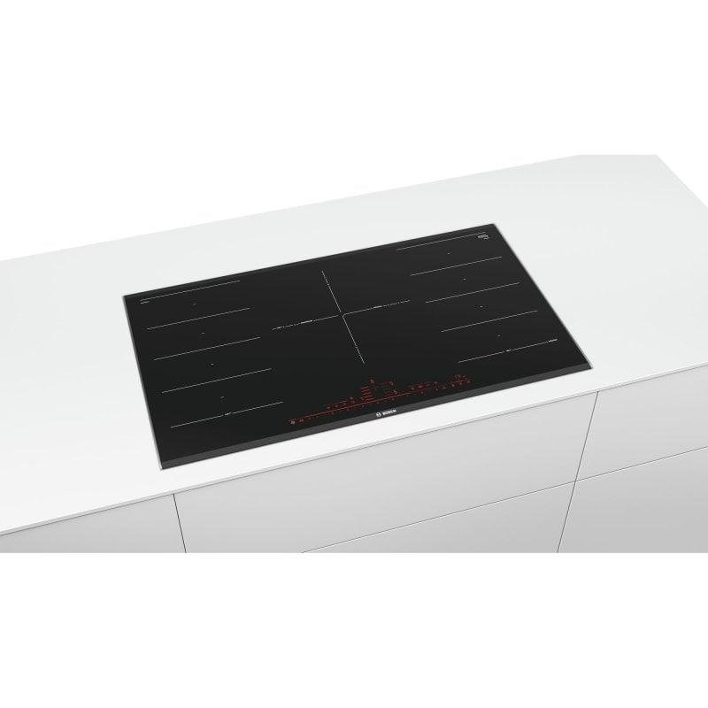 Detalle 2 de Bosch PXV975DV1E placa inducción 90 cm, 5 zonas 👩