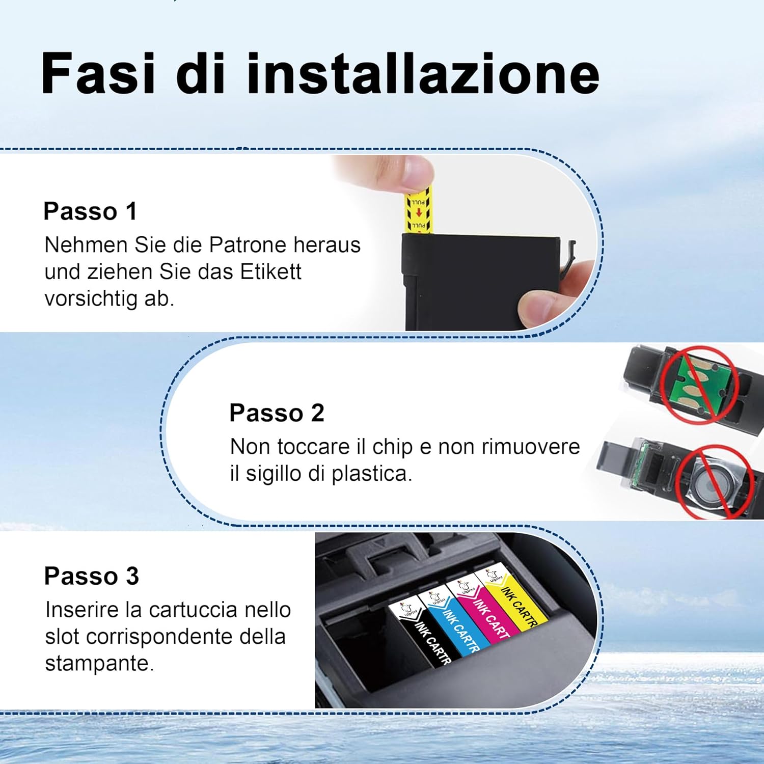 Thumbnail 4 de Uiprint Compatibili 604XL - Cartucce d'inchiostro per XP-2200/XP-3200/XP-4200 e Workforce WF-2910DWF a 12 pezzi