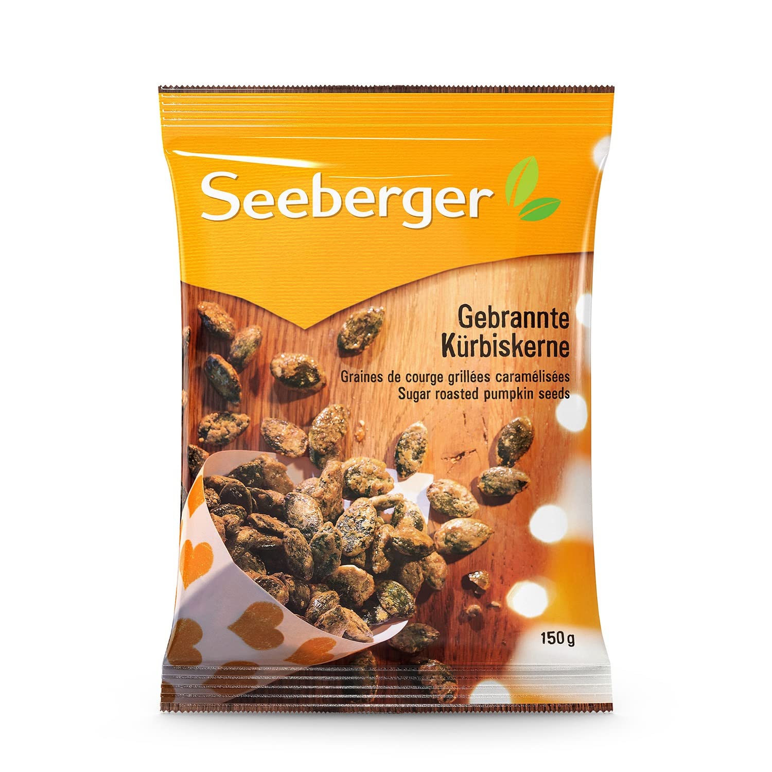 Thumbnail 2 de Seeberger Gebrannte Kürbiskerne im 12er Pack (12 x 150 g) – karamellisierte knackige Kerne, glutenfrei & vegan