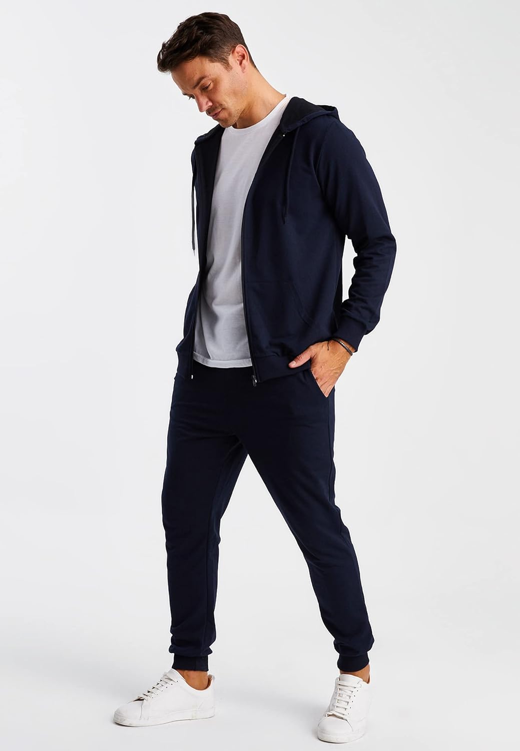 Thumbnail 2 de Björn Swensen survêtement en coton pour homme (veste + pantalon de jogging) Leif ist Live