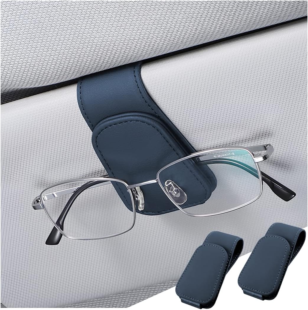 Detalle de Zipelo Magnetic Sunglasses Holder, Royal Blue