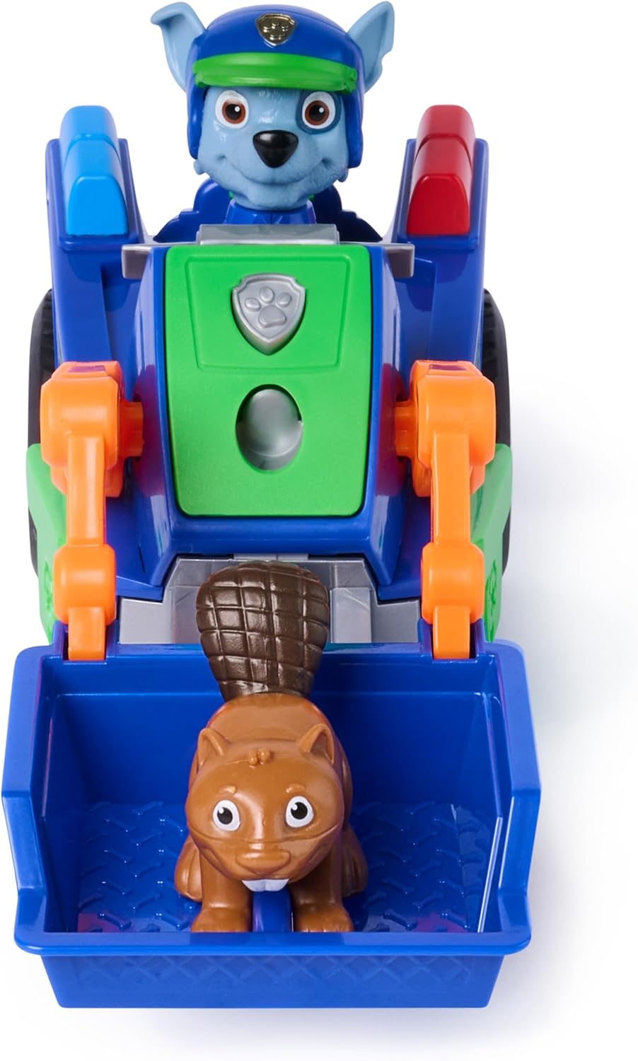 Thumbnail 4 de Paw Patrol: Veicolo di salvataggio Rocky con 2 personaggi – 15,2 cm, retroricarica