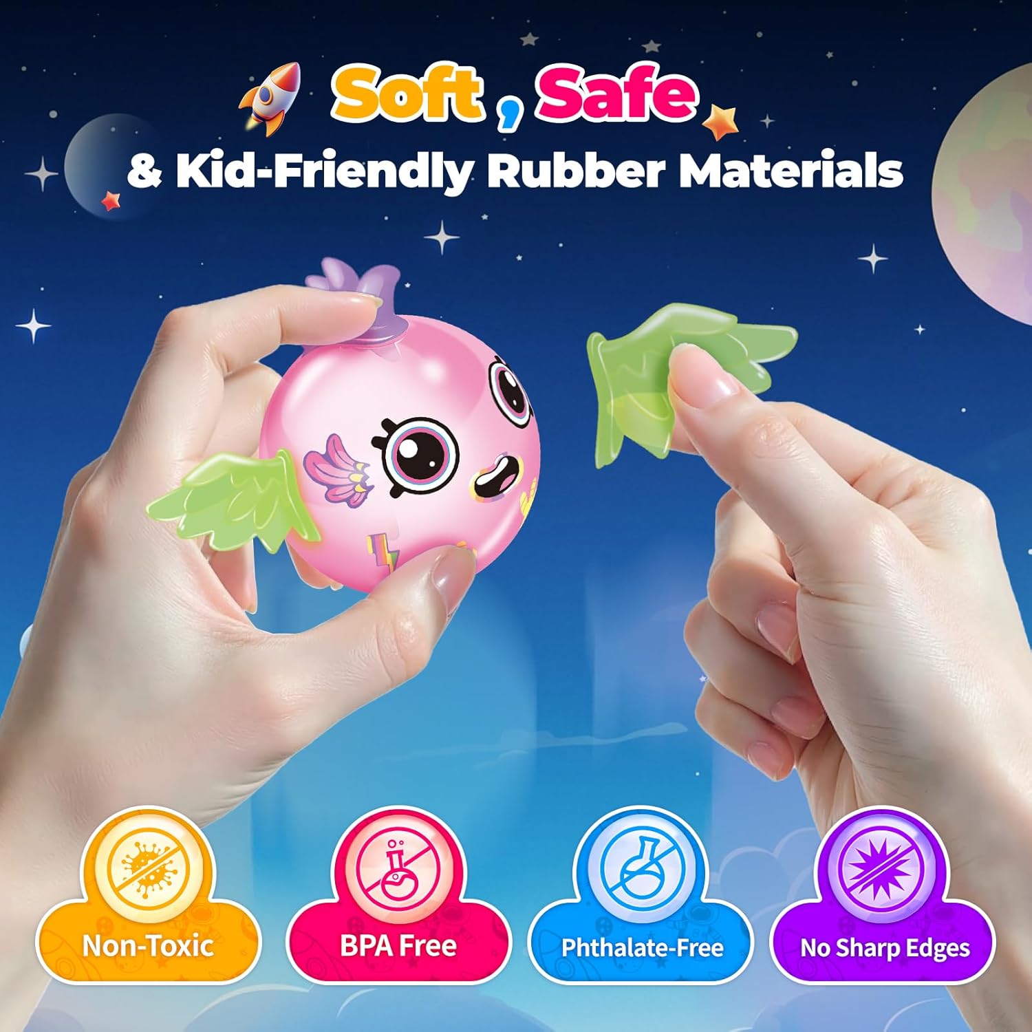 Detalle 2 de PINSHILE DIY Space Magic Balloon Craft Kit for Kids ๐