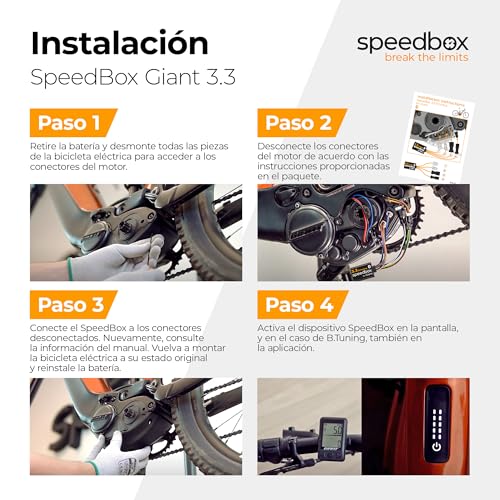 Detalle 2 de SpeedBox 3.3 para bicicletas eléctricas Giant: chip de tuning compatible con SyncDrive Pro y RideControl Go (2022-2024)