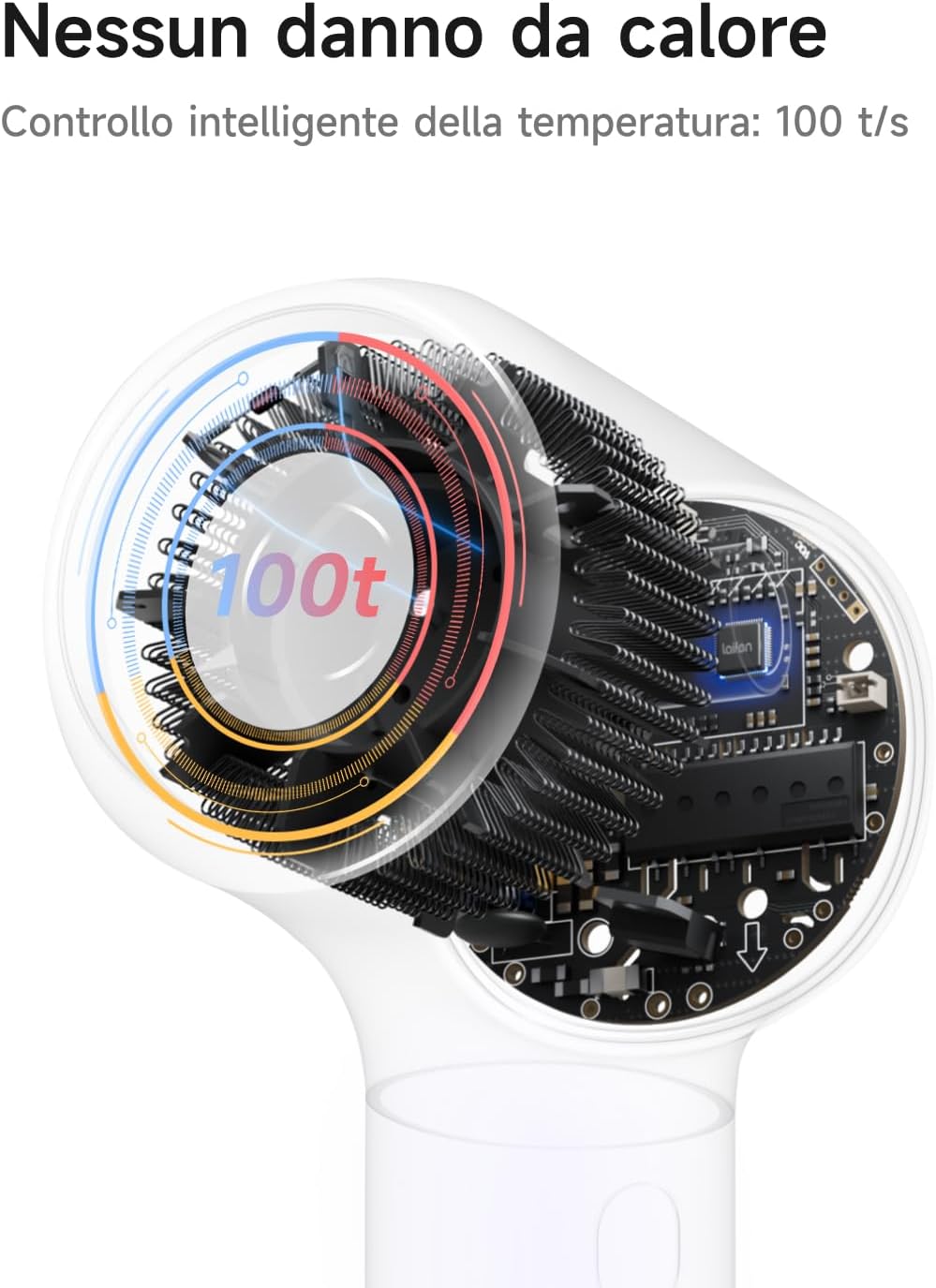 Thumbnail 6 de Laifen Neo Special Asciugacapelli ad alta velocità con motore brushless da 110.000 giri/min e ioni negativi