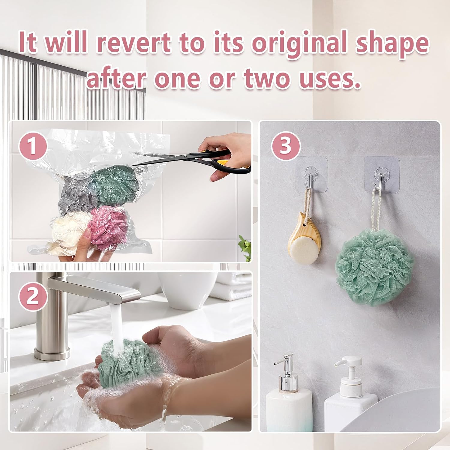 Thumbnail 6 de Rnoafmu Shower Loofah 60G ⚙