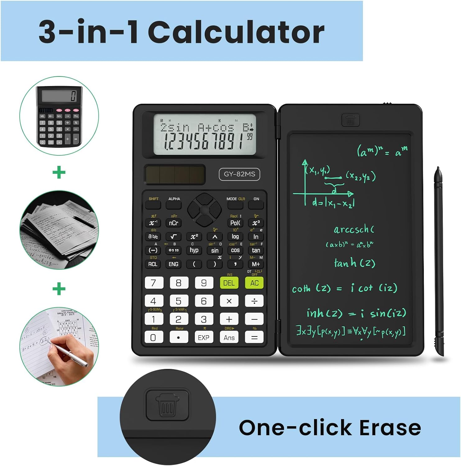 Detalle de ROATEE Scientific Calculator with 240 Functions