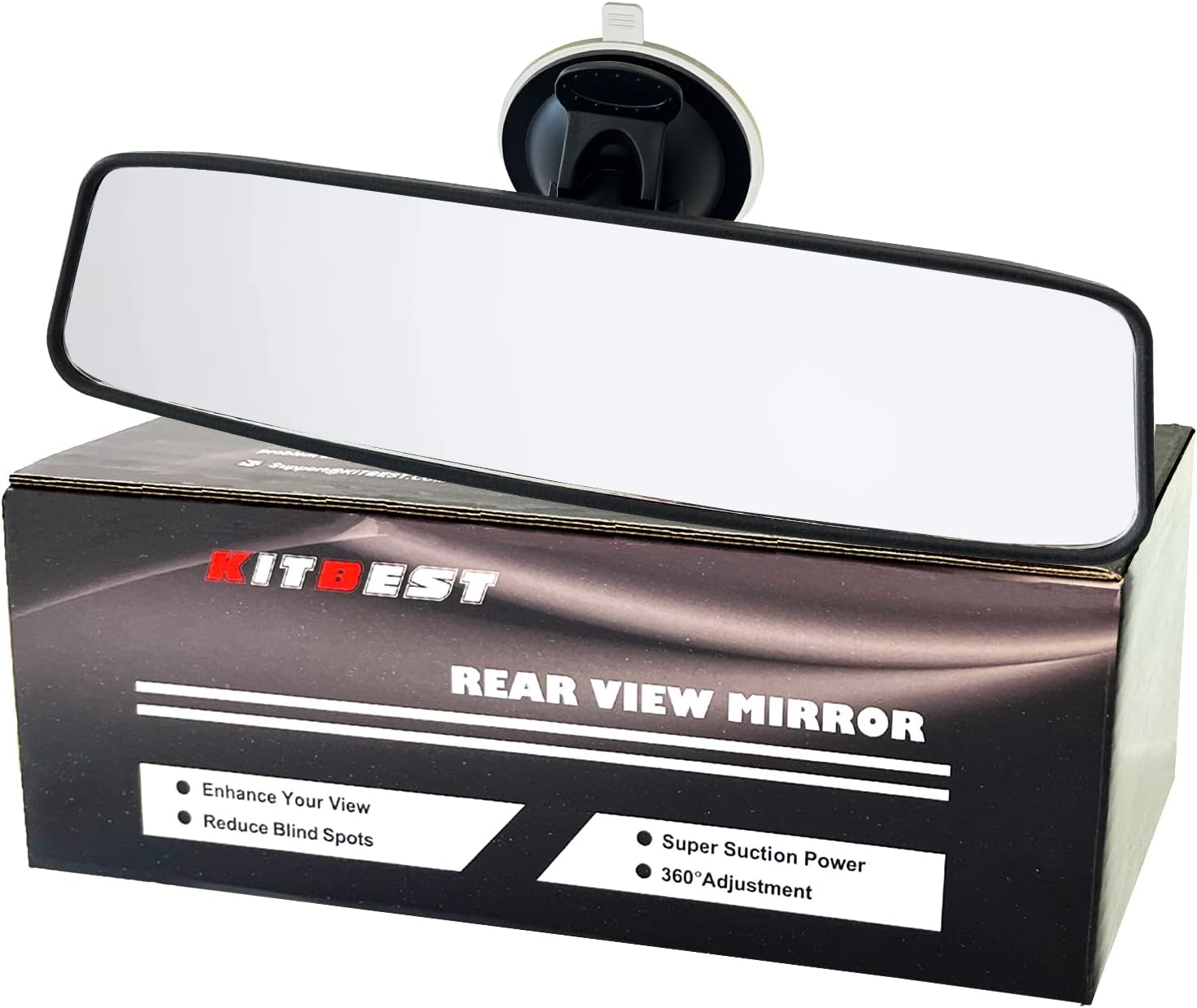Imagen de KITBEST Rear View Mirror 240 x 64mm en OfertitasTOP