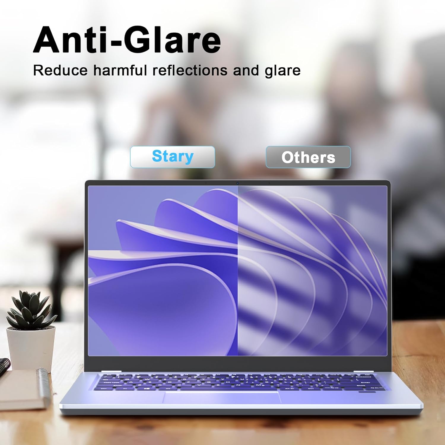 Thumbnail 4 de STARY Laptop Privacy Screen 14-inch 16:9 filter