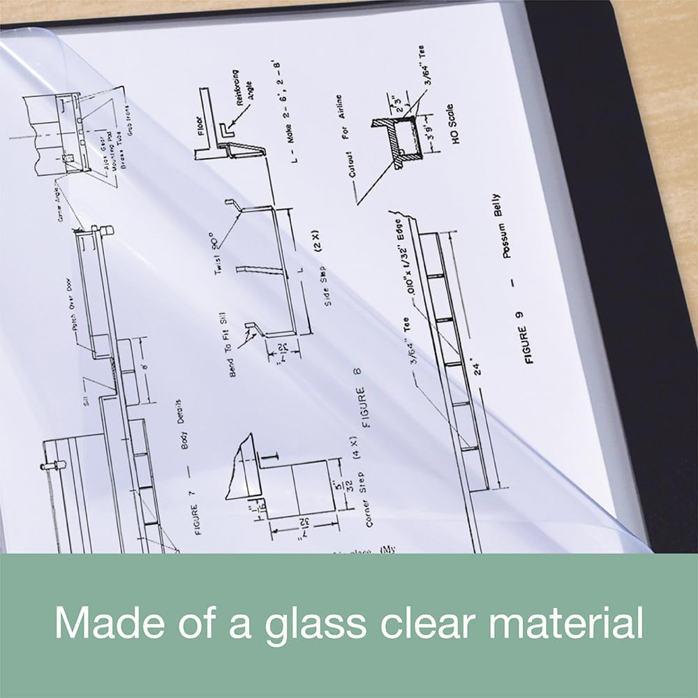 Thumbnail 4 de Summit A4 Glass Clear Punched Pockets – Pack of 100 for UK Ring Binders & Lever Arch Files