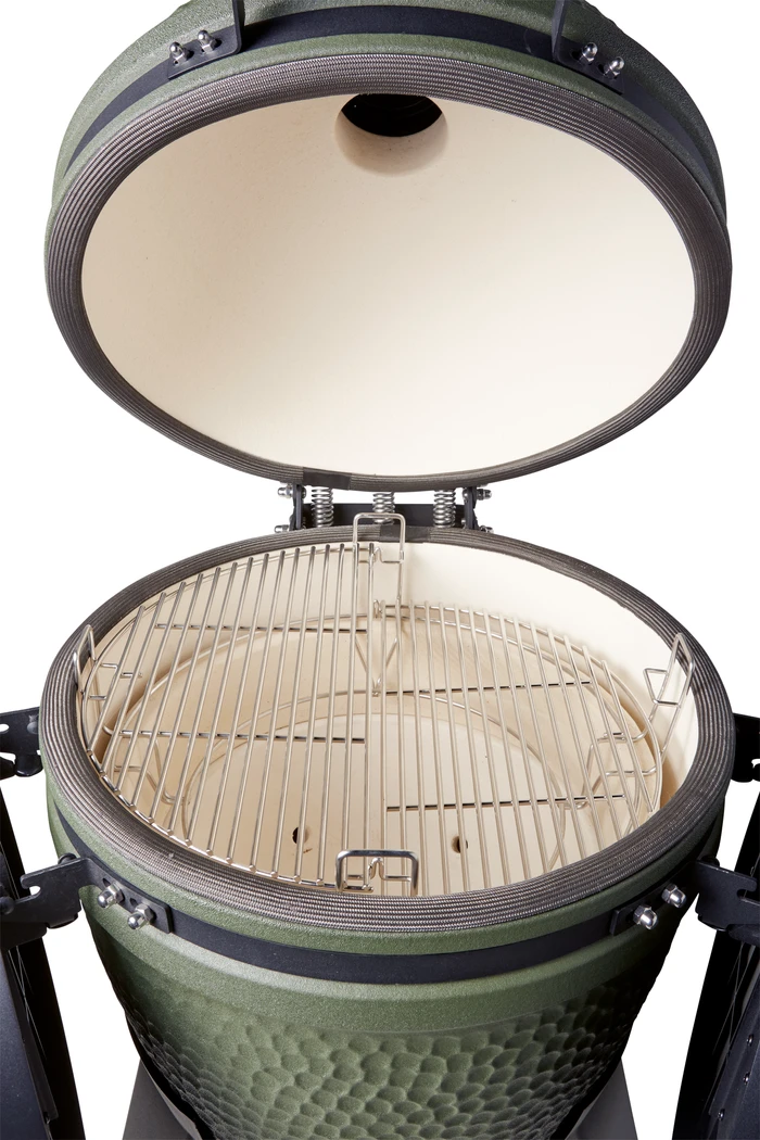 Thumbnail 7 de Moddern Green Complete – keramischer Kamado-Grill mit verstellbarem Rost und stabilem Untergestell