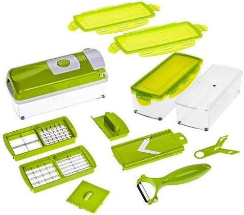 Detalle 2 de Genius Nicer Dicer Smart, krajalnica do warzyw 13 części z ostrzami ze stali nierdzewnej