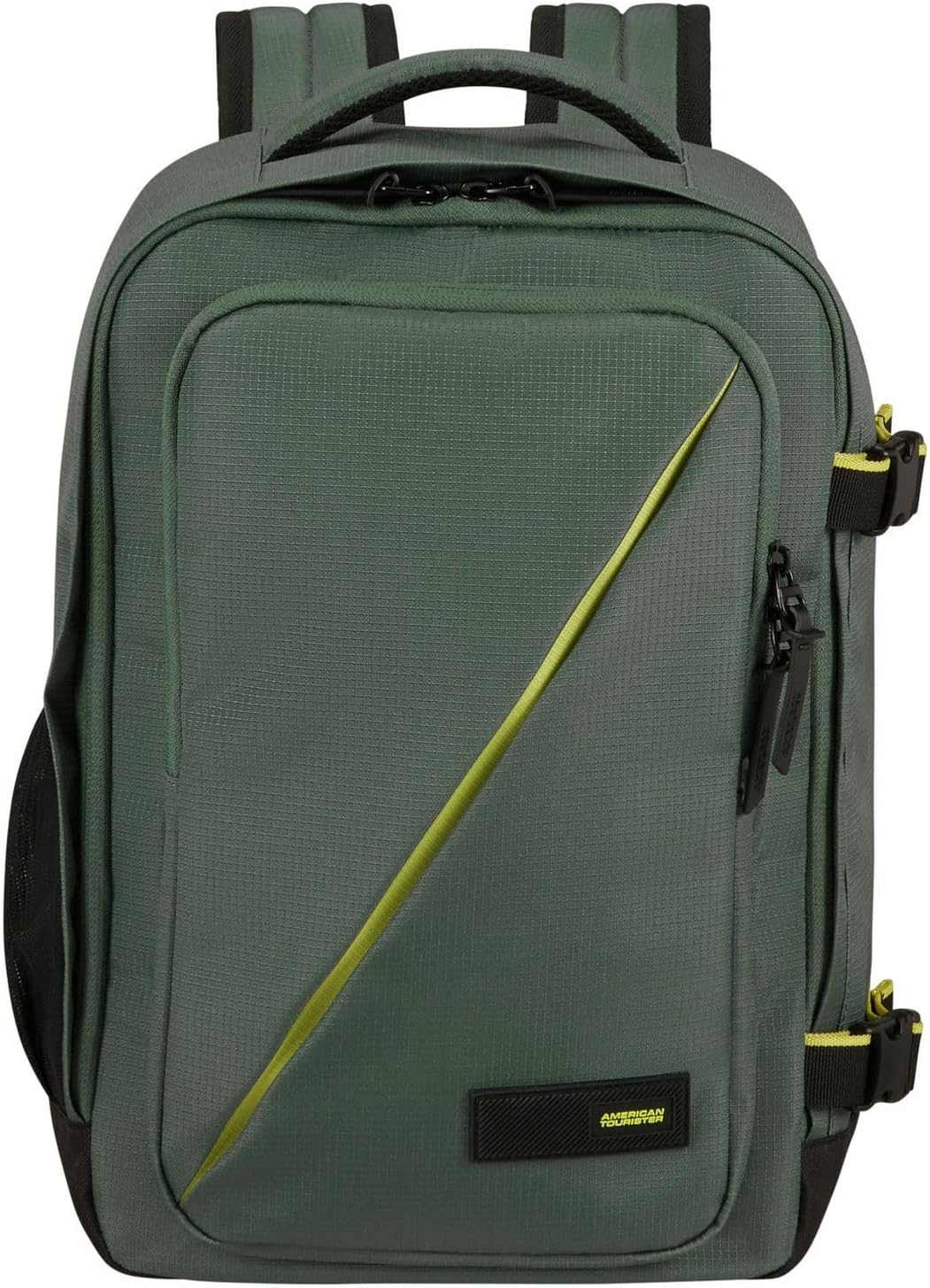Detalle de American Tourister Take2Cabin Ryanair cabin backpack (24 L) – 40 x 25 x 20 cm in Dark Forest green