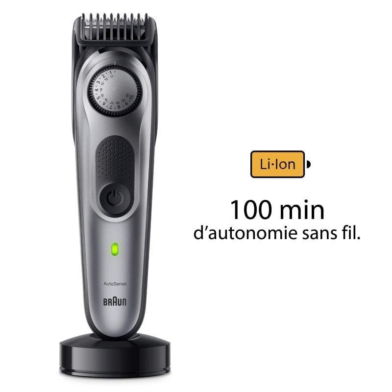 Detalle 2 de Braun Pro 7 BT7420: Recortadora de barba inalámbrica con 8 accesorios