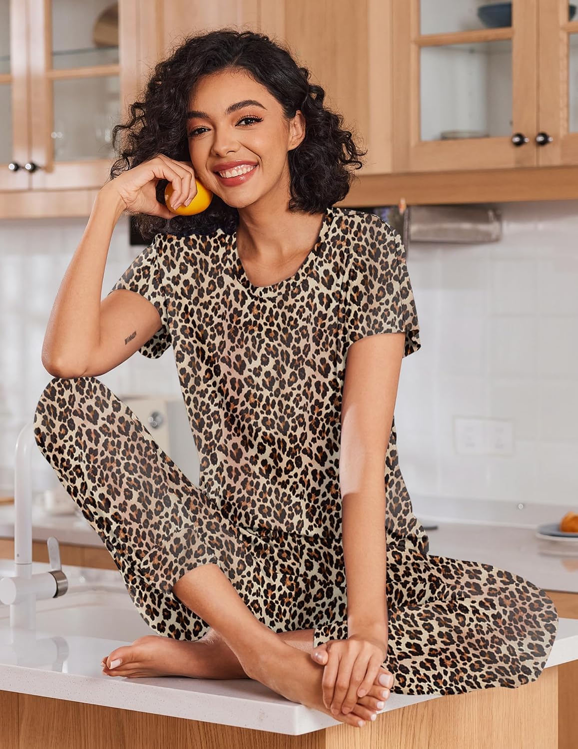 Detalle de Ekouaer Pajama Set 2-Pack