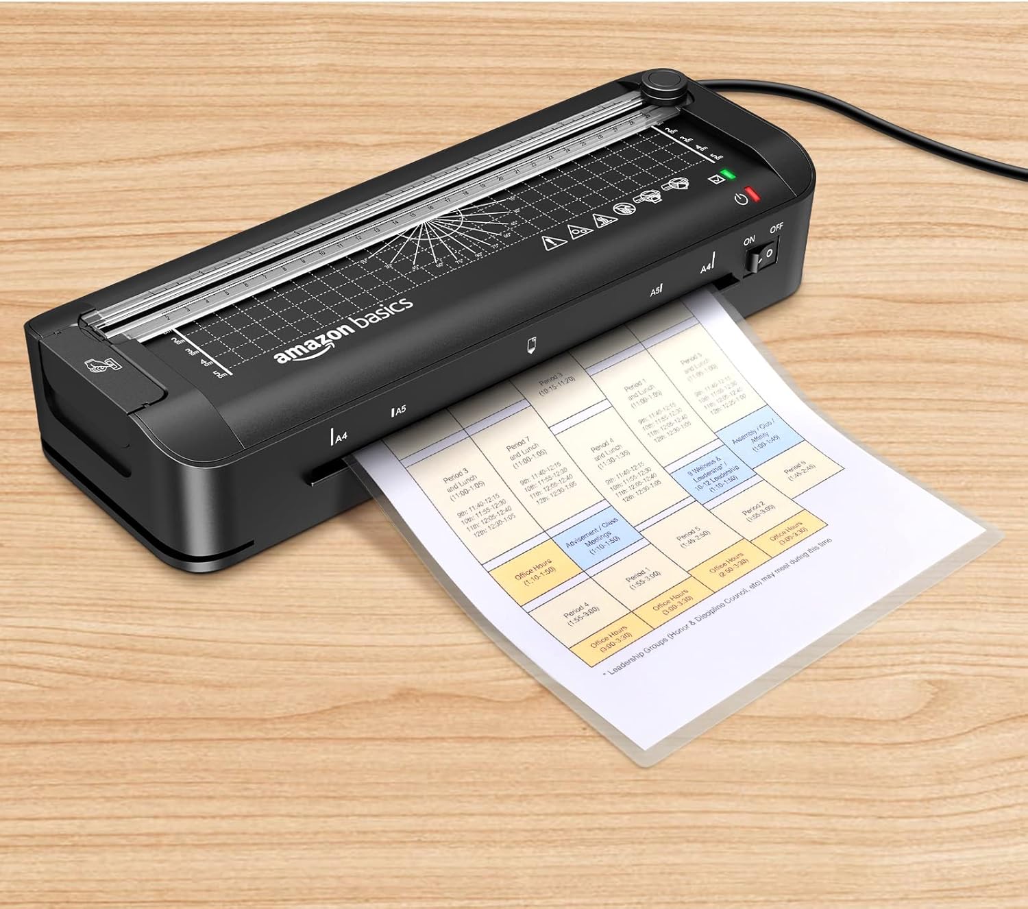 Thumbnail 6 de Amazon Basics Plastifieuse A4 10 pochettes 📄