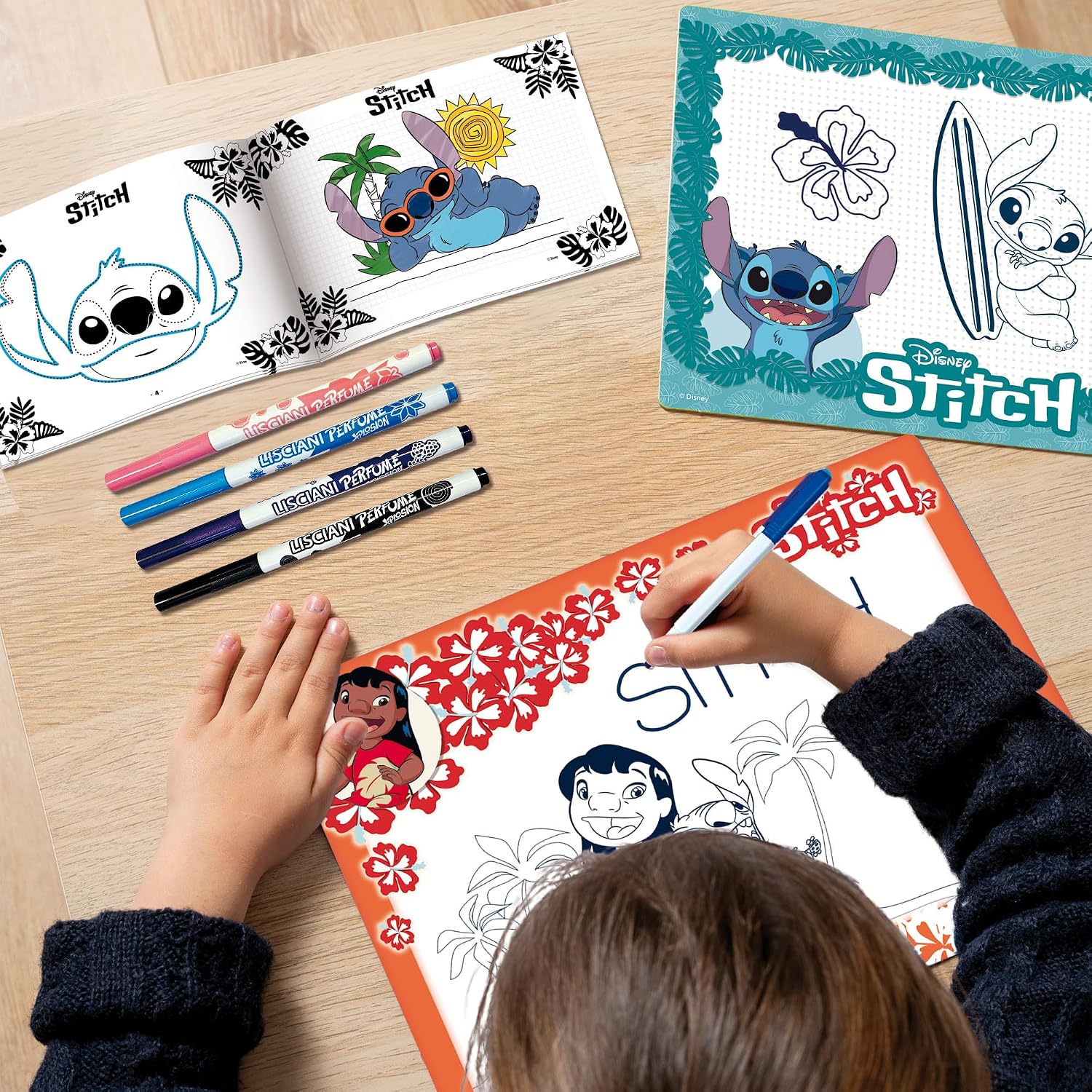 Thumbnail 3 de Lisciani Disney Stitch Drawing School Kit