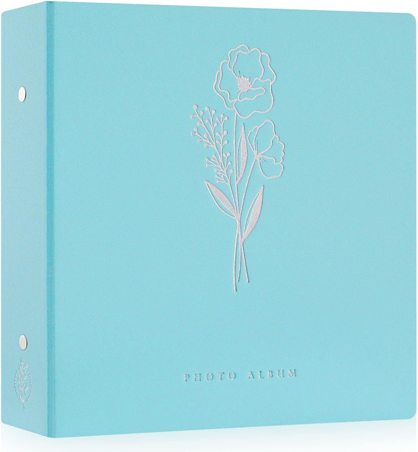 Detalle de Lanpn YJBLTJ6X4-1000-TEAL – album lniany XL na 1000 zdjęć 10 × 15 cm