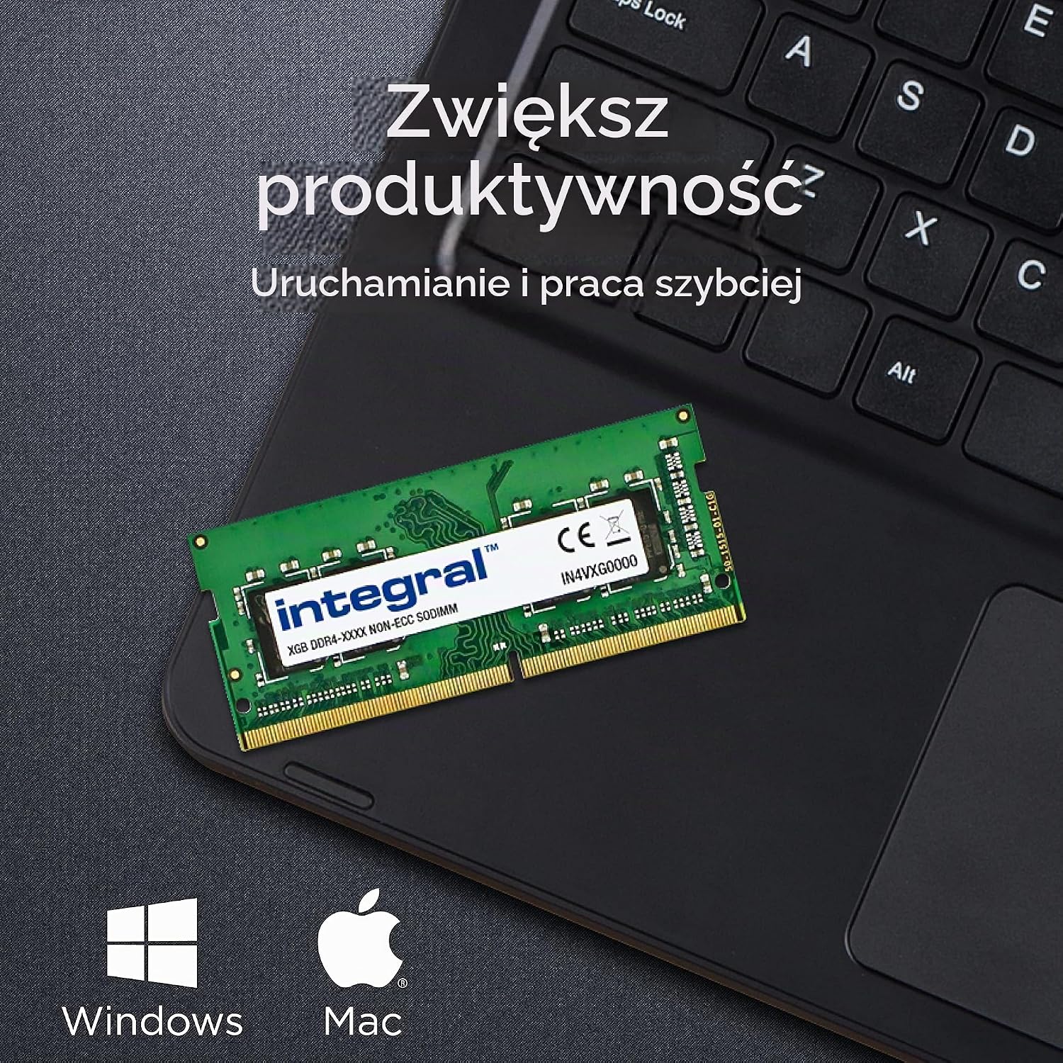 Thumbnail 1 de Integral 16GB DDR4 3200MHZ – pamięć SO-DIMM 16 GB do laptopa